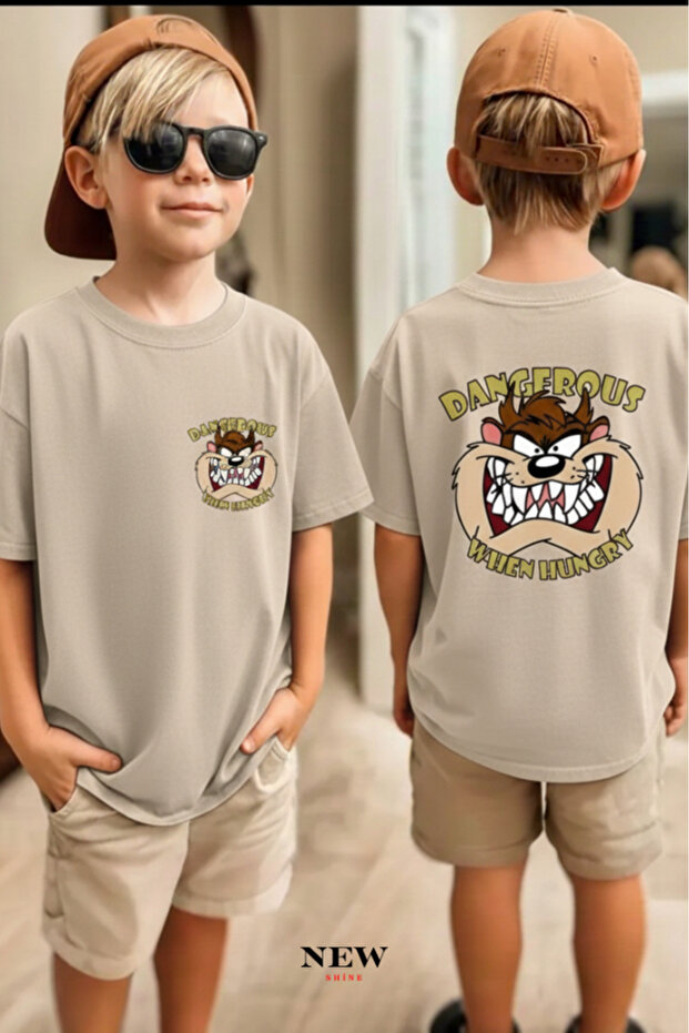 Dangerous Printed Unisex Children's T-Shirt