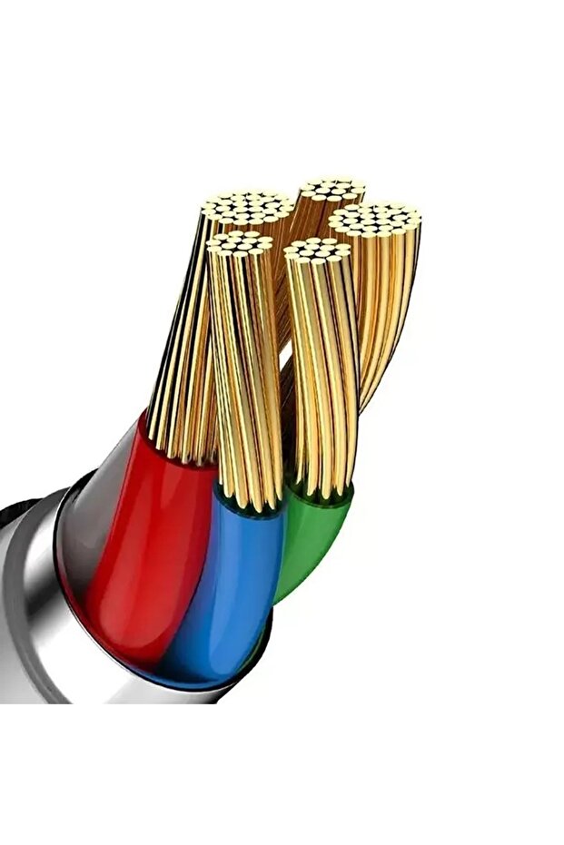 Cablu de date USB-C 60W, Cafule E0418501, 2m (Pachet 3buc.) - 5