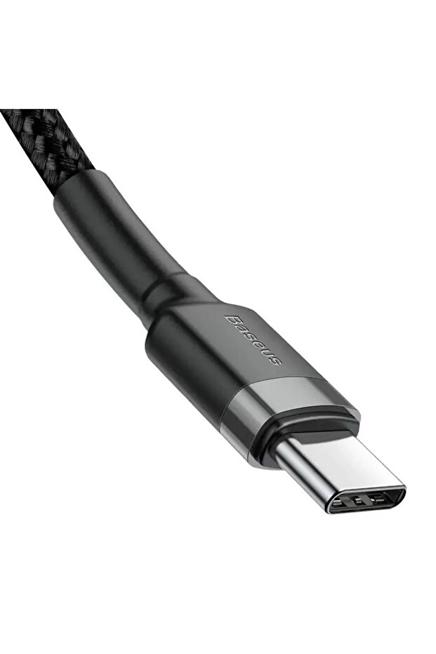 Cablu de date USB-C 60W, Cafule E0418501, 2m (Pachet 3buc.) - 2