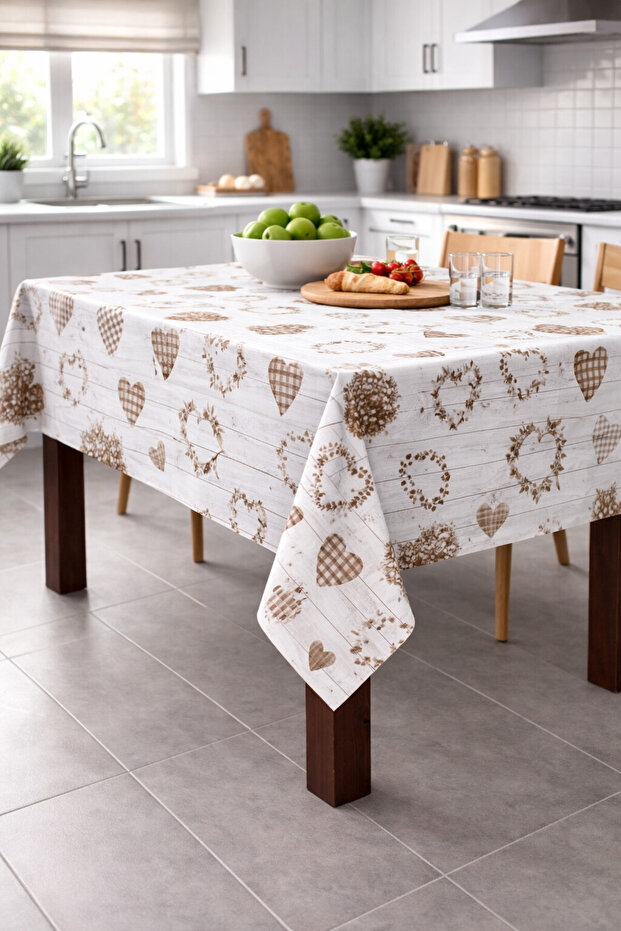 Oilcloth Tablecloth – Waterproof, Stain-Resistant, Easy to Clean Pvc