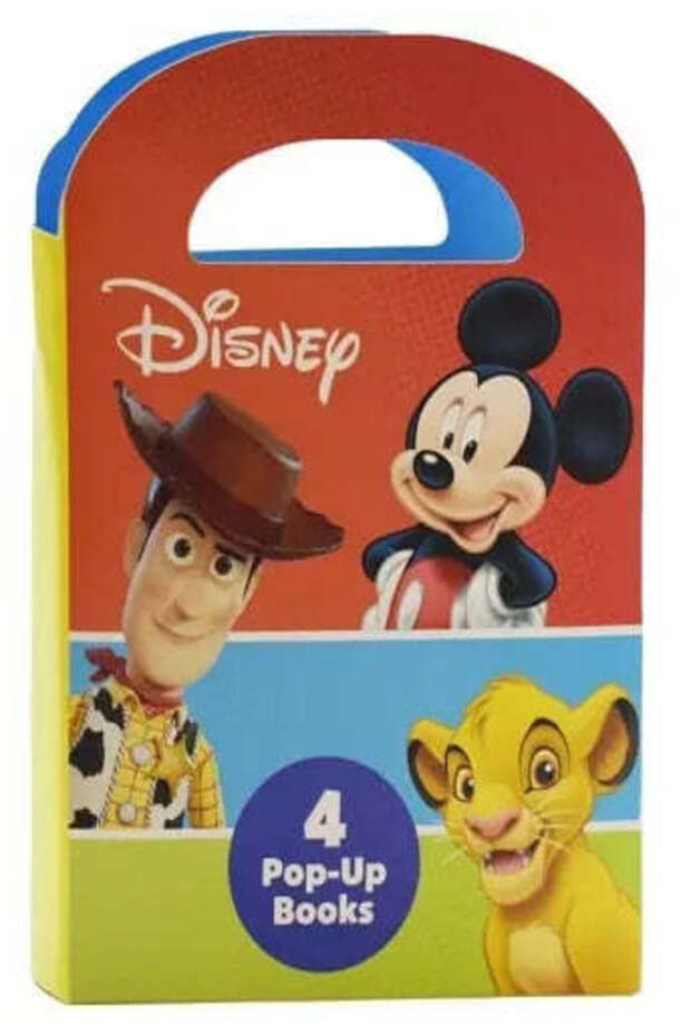 Disney 4 Pop Up Book Set