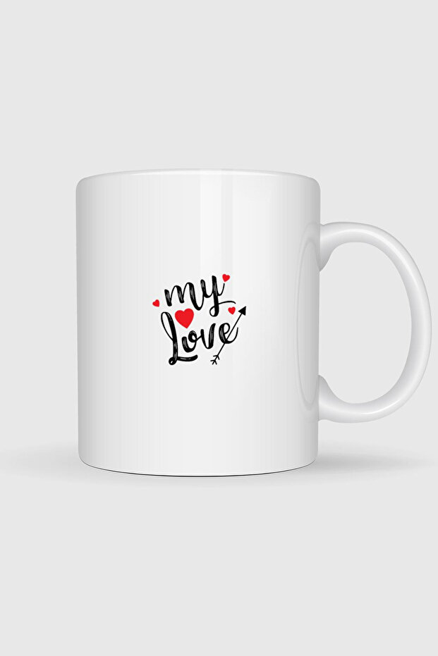كوب بطبعة My Love