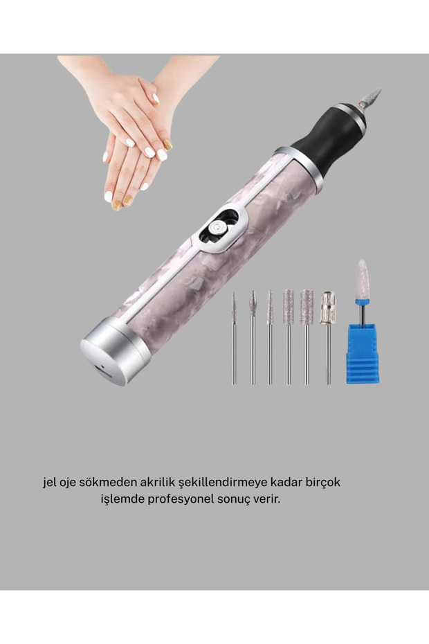 مجموعة أدوات تجفيف وتقليم الأظافر - ليسينا - 2