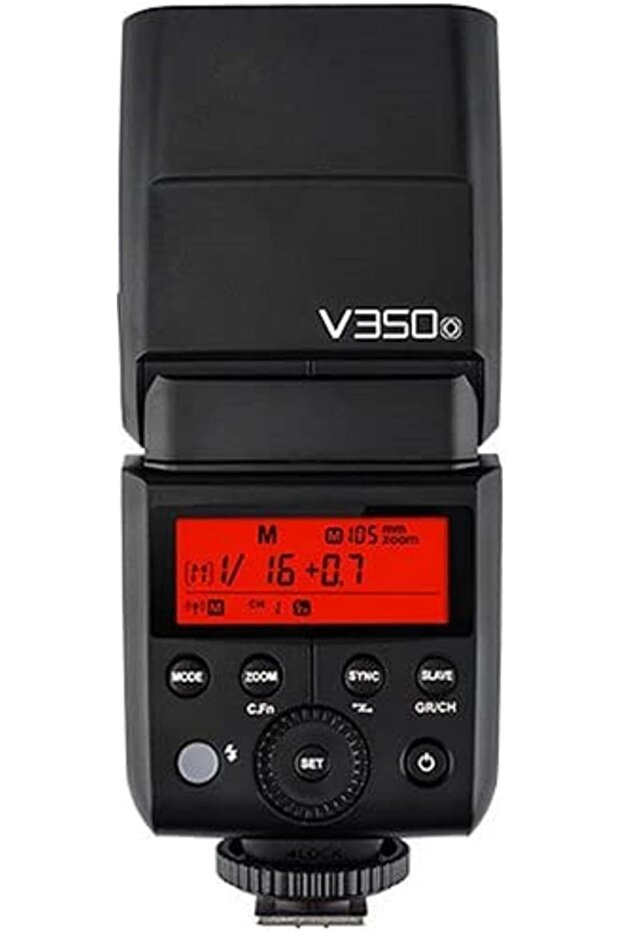 فلاش V350N Speedlite لكاميرات نيكون مع بطارية مدمجة