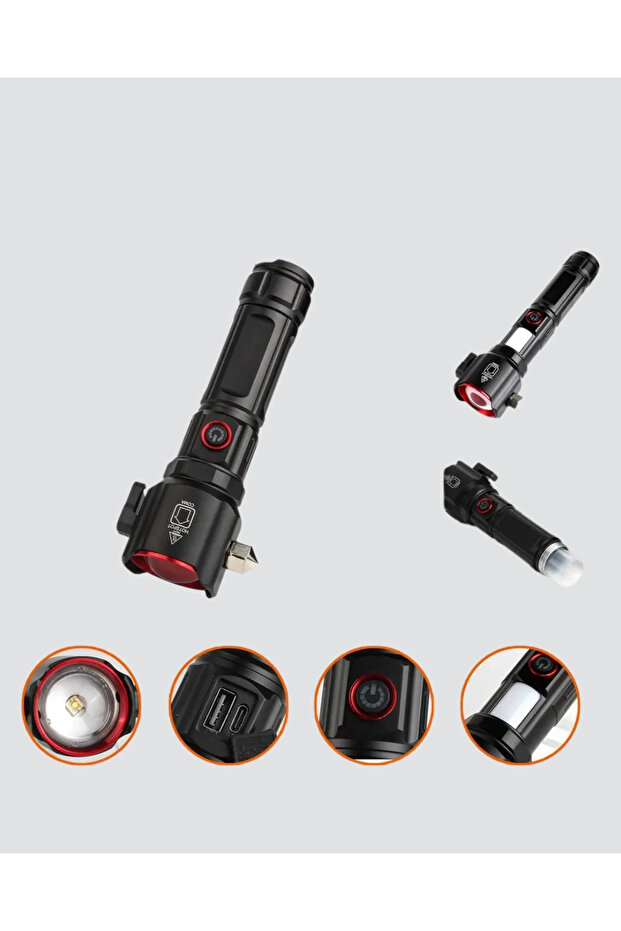 Hammer Compass Flashlight - 4