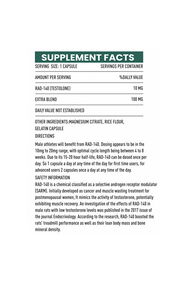 Testolone 60 Kapsül - 2