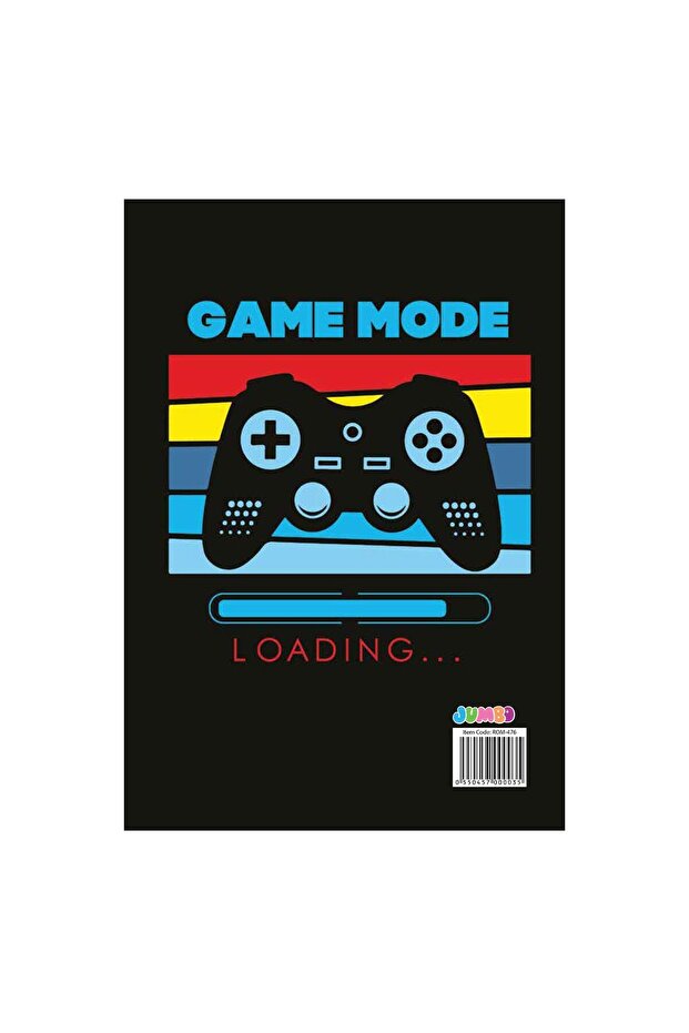 A5 Math Notebook Black Control Gaming - 80F - 2