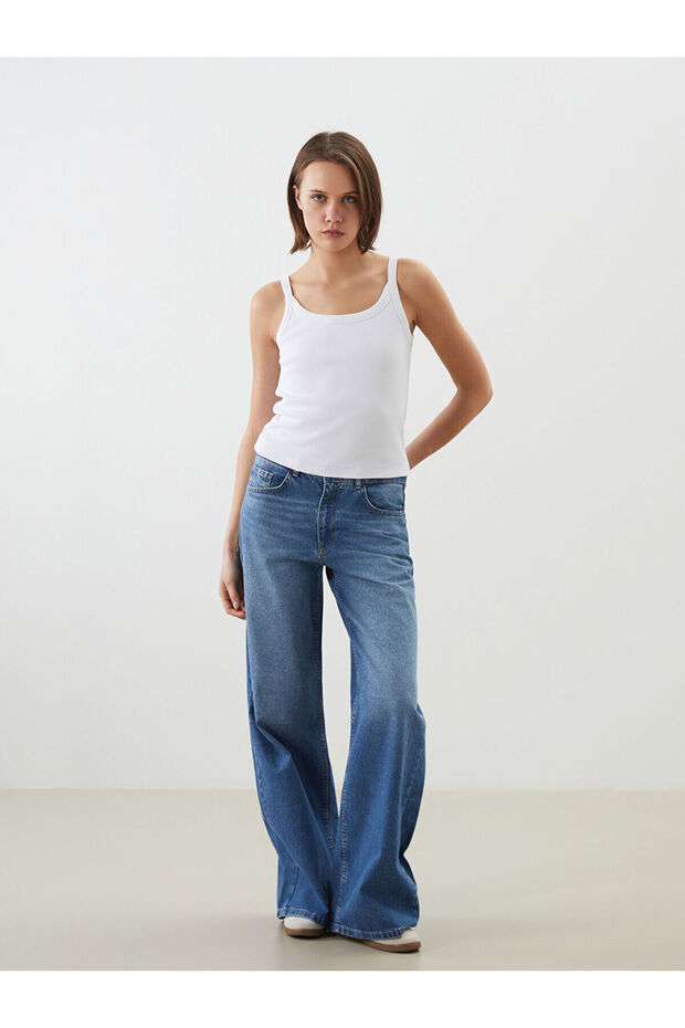 Nevavm Wideleg Women's Jean Pants with a Difference