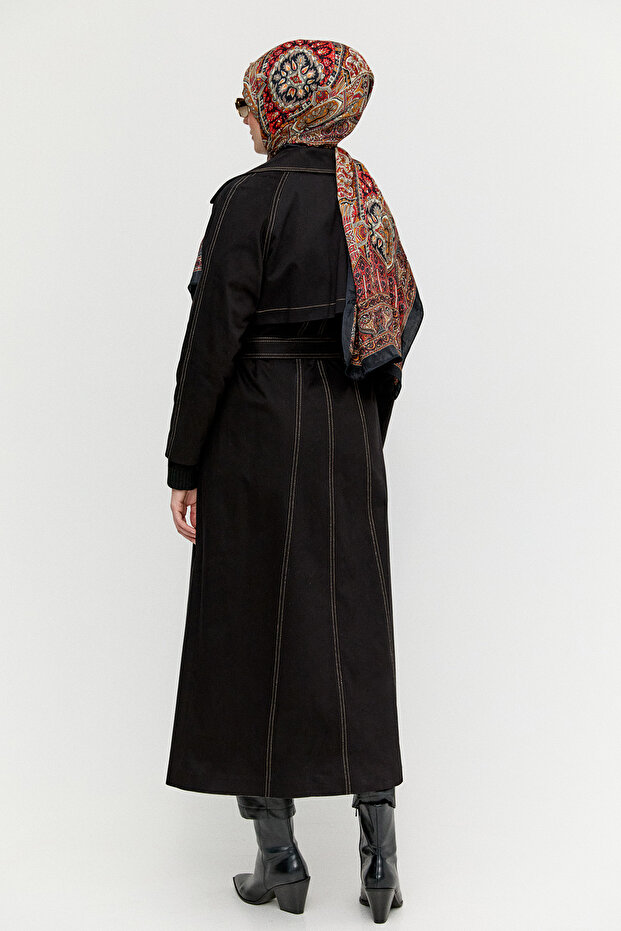 Katmanlı Pamuk Pardesü - 6