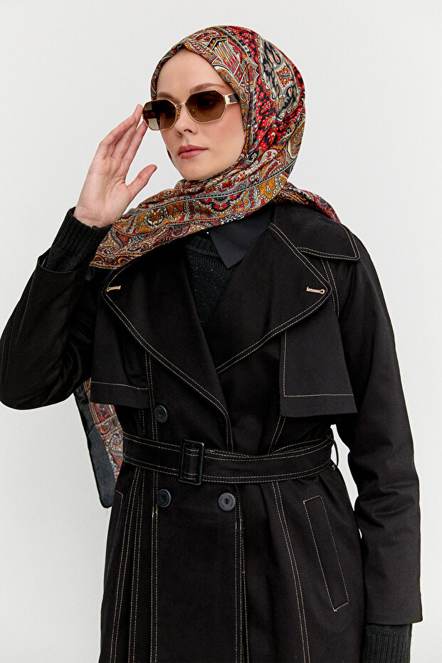 Katmanlı Pamuk Pardesü - 3