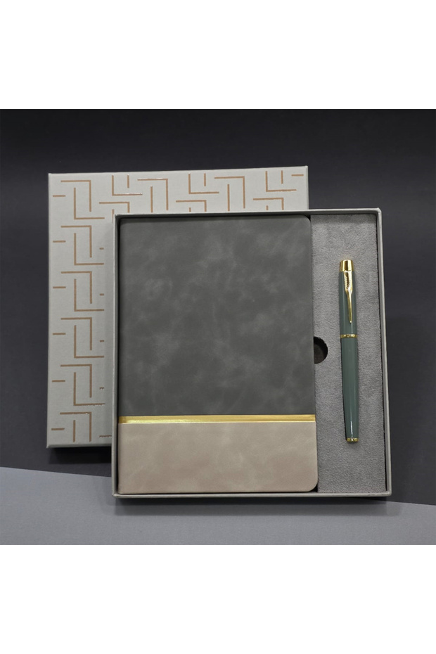 مجموعة أقلام دفتر ملاحظات فاخرة - 1