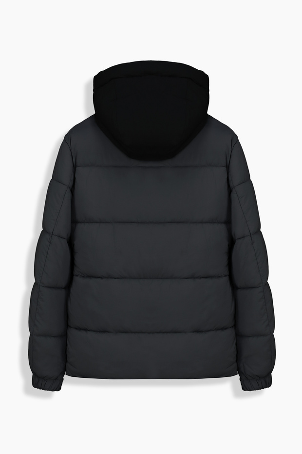 İNTERVİEW Kapüşonlu Gri Mont - 2