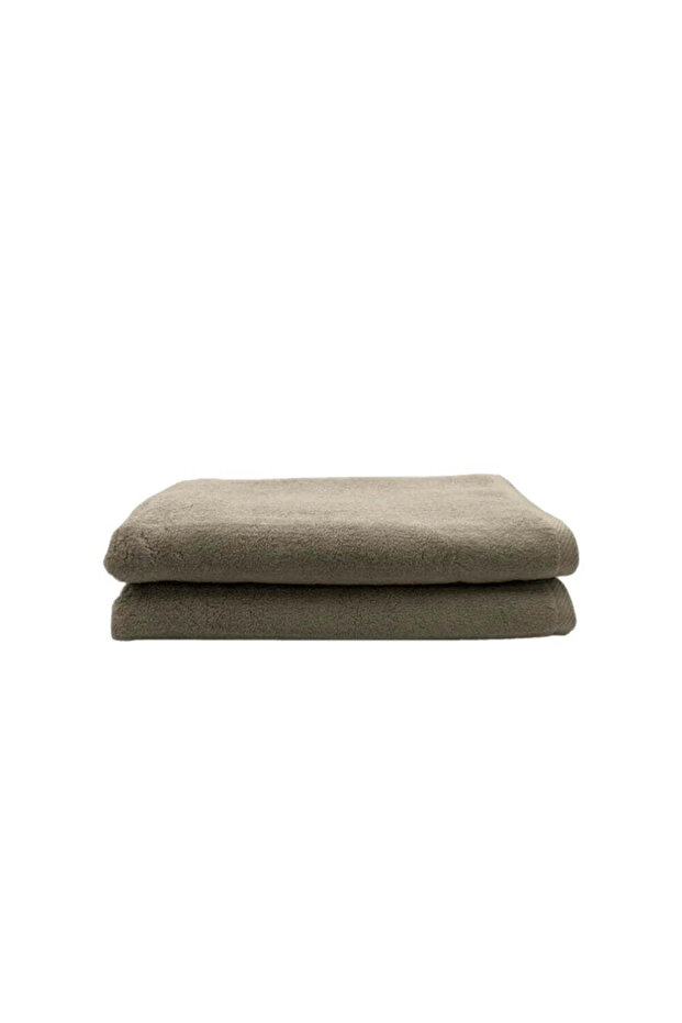 Bath Sheet 90 x 180 Cm 600 Gsm Plain 100% Cotton Highly Absorbent,Quick Dry Set of 02