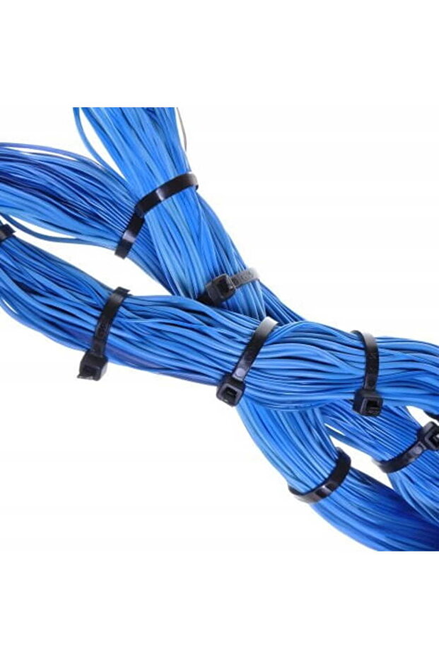 Strong cable ties mix 2 x 100 pcs solid - 11