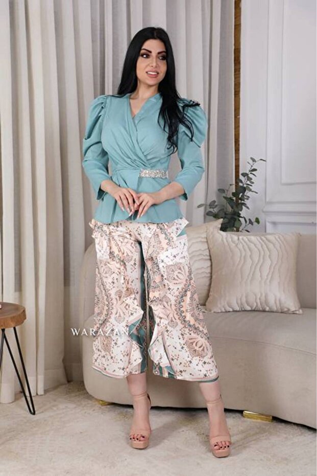 Wide Pants Set - 1