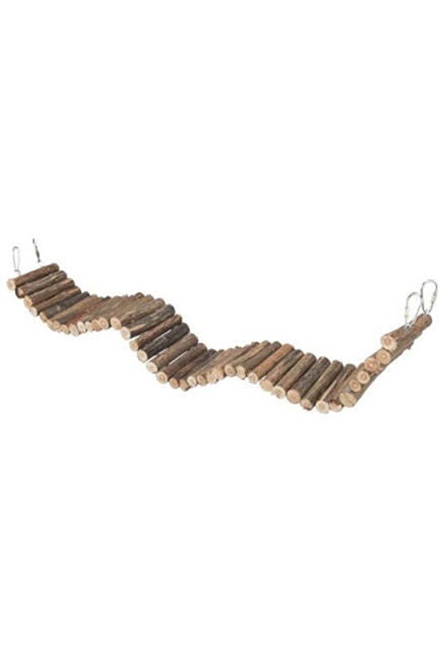 Suspension Bridge Willow for Birds BROWN 61X8CM