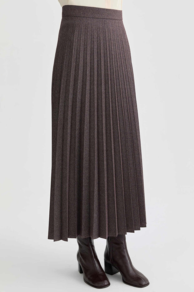 Plisoley Etek - Bordo - 4