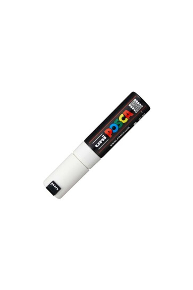 -Ball Pc-17K Posca Water Based Marker White 15.0 (1Piece)