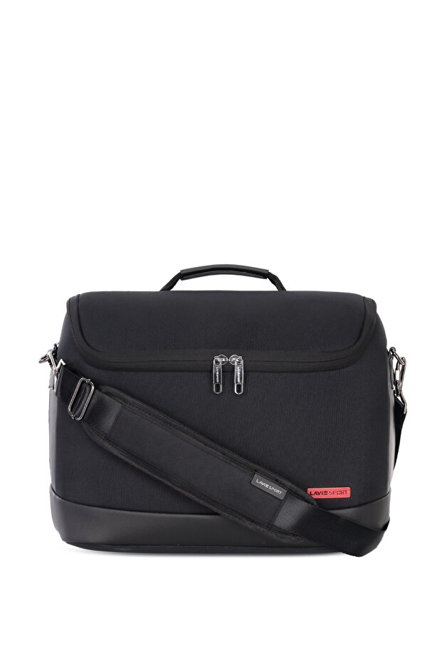 Spectra 2C Briefcase 12L |Multifunctional Laptop bag For Men & Women (BLACK/BLACK)