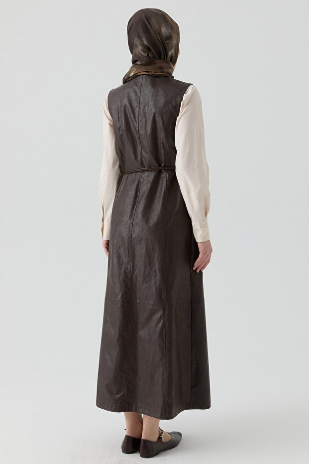 Deri Jile - Kahve - 5