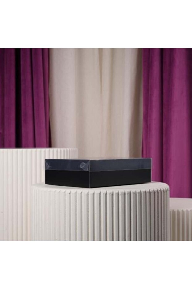 علبة منتج مستطيلة شفافة - 1