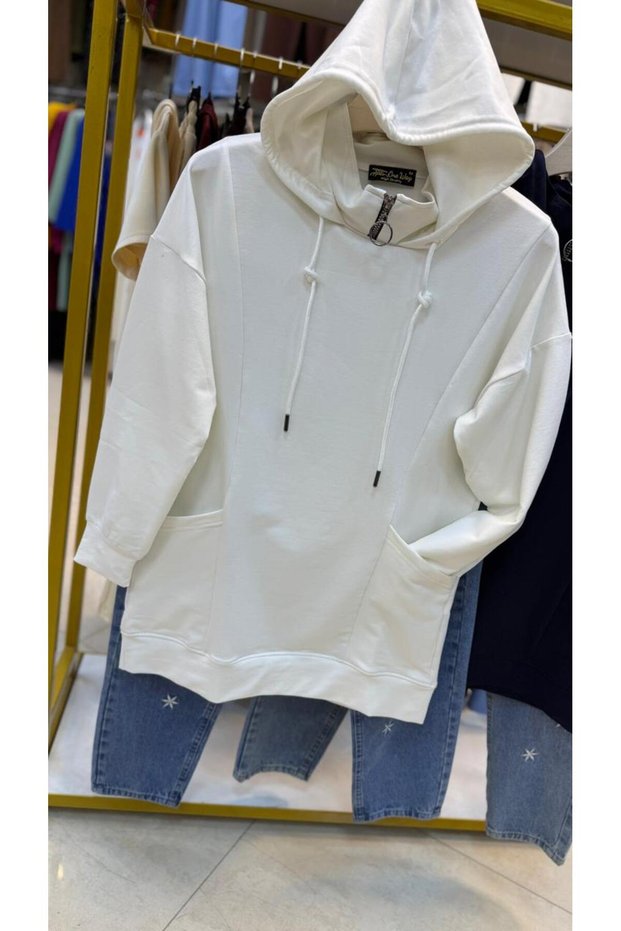 Long cotton blouse