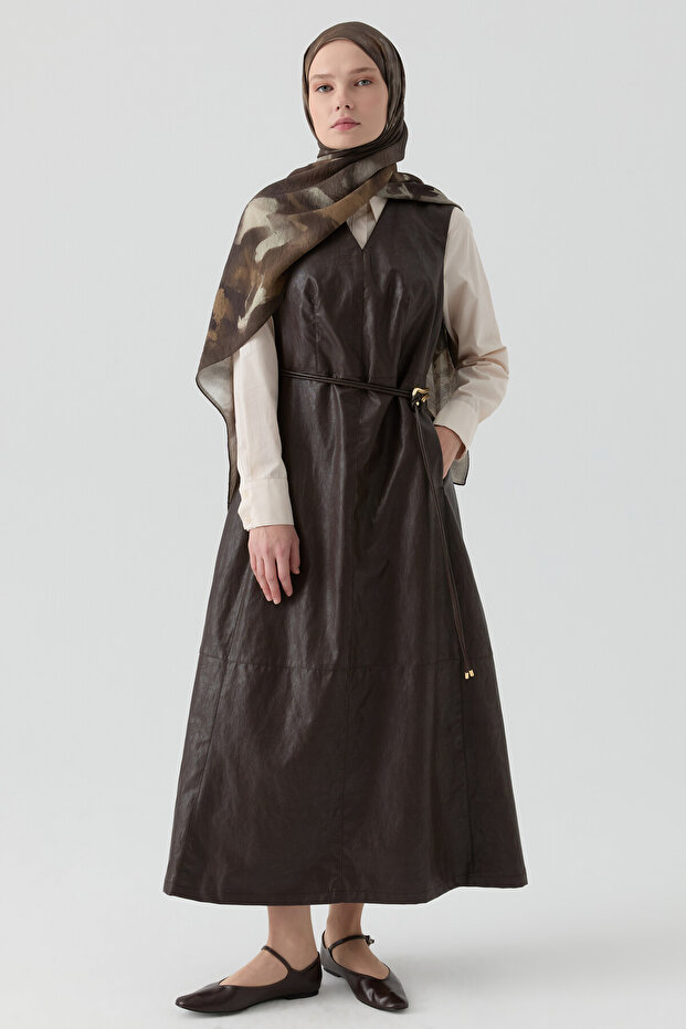 Deri Jile - Kahve - 3