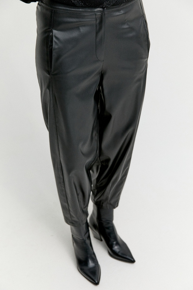 Suni Deri Pantolon - 4