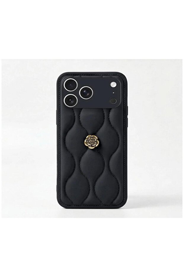 حافظة جلدية بتصميم وردي متوافقة مع آيفون 17 - 4