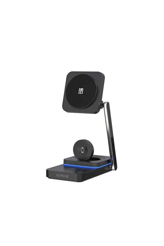 Aurora 3-in-1 Wireless Charger with MagSafe, 15W Fast Qi & Foldable Design