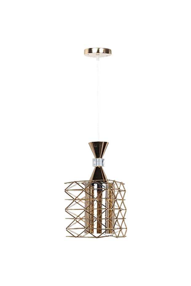 نجف علاقي مودرن ذهبي E27*1 - 1