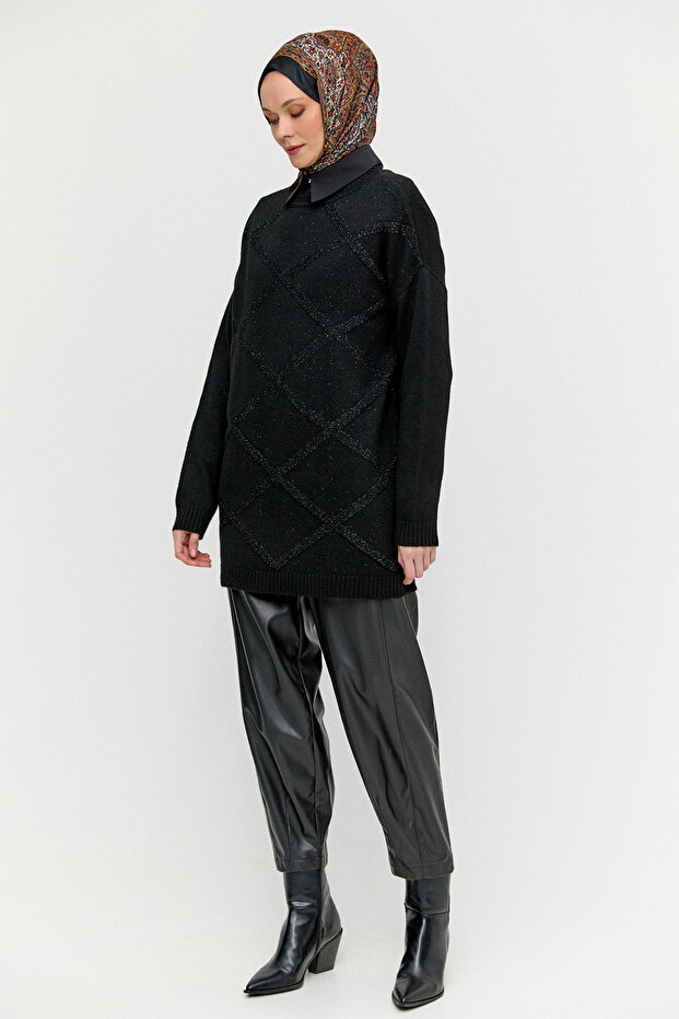 Suni Deri Pantolon - 1