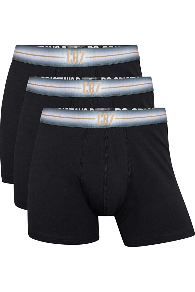 Basic Men’s Trunk Underwear – 3 Pack Cotton Stretch Boxer Trunks, Comfortable Everyday Fit - 1