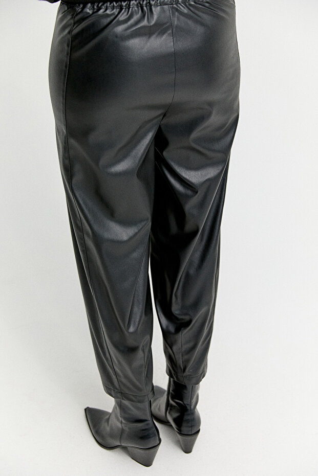 Suni Deri Pantolon - 5