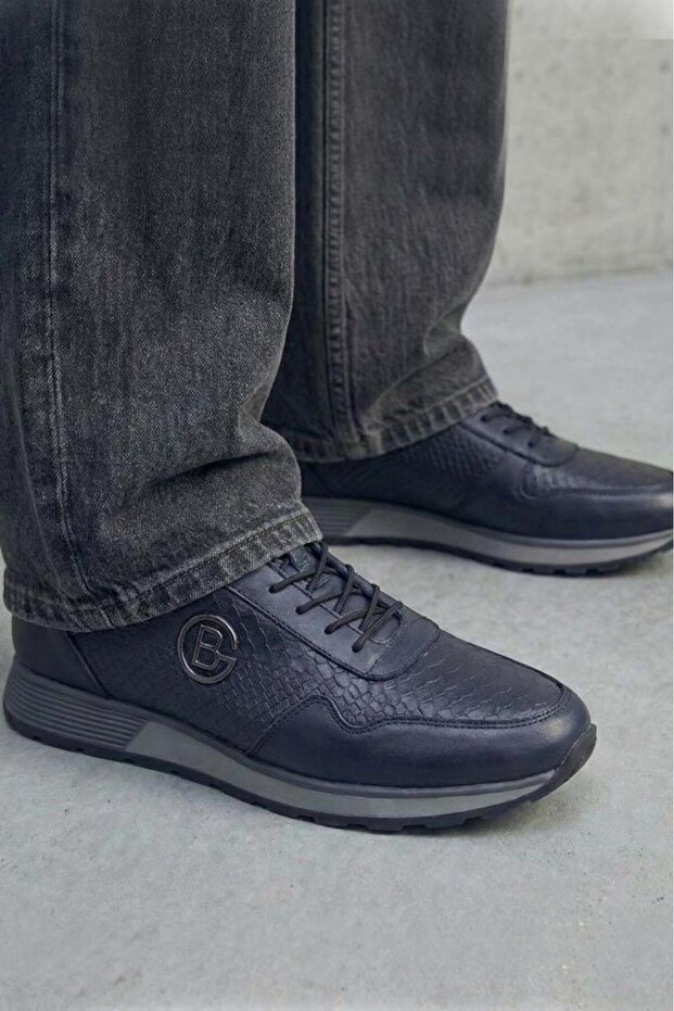 Inside and Outside Genuine Leather Orthopedic Ultra-Comfortable Stylish Men's Shoes Croco