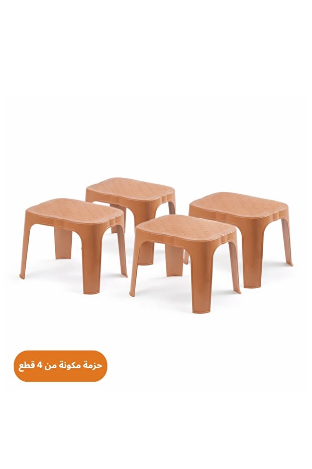 طاولة خدمة متينة -4 قطعة - 1