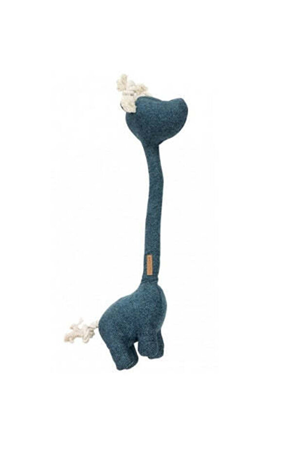 Chenille George Dog Toy - BLUE/20X52CM