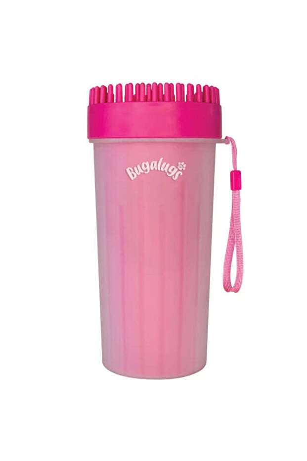 Paw Cleaner Cup for Dogs & Cats - PINK/MEDIUM