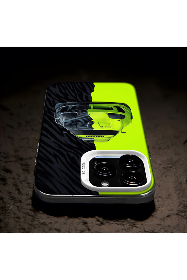 حافظة صلبة رفيعة مضادة للسقوط بنمط لامبو متوافقة مع هاتف Redmi Note 13 - 6