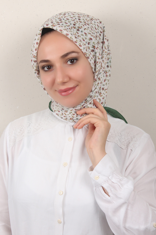 Nirvana Soft Eşarp 8095-4 Yeşil