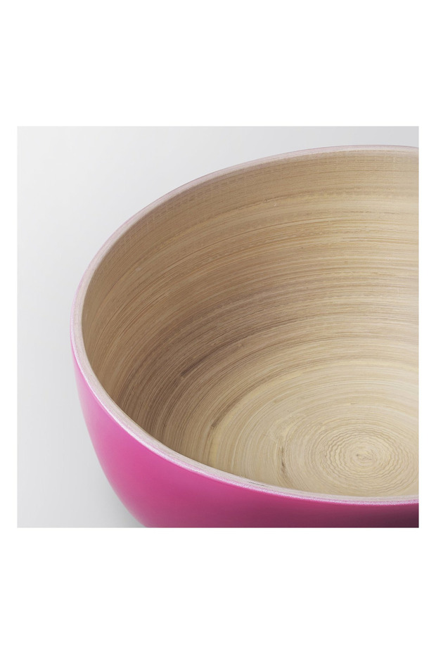 Akerhallon Bambu Servis Kasesi Pembe-Turkuaz 2 Parça - 6