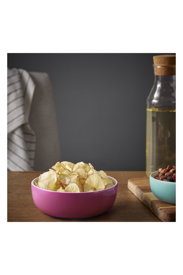 Akerhallon Bambu Servis Kasesi Pembe-Turkuaz 2 Parça - 4