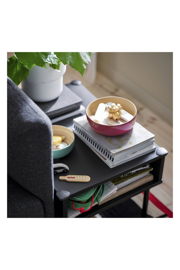 Akerhallon Bambu Servis Kasesi Pembe-Turkuaz 2 Parça - 2