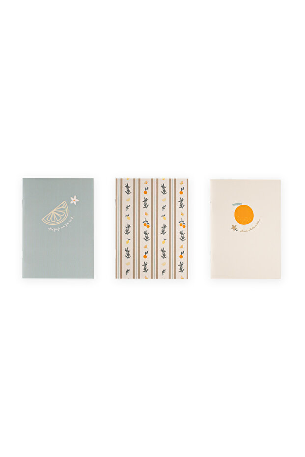 Triple Block Notepad Fruit Themed - 2