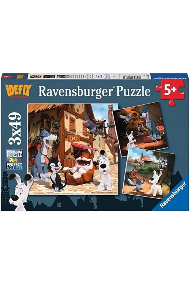 Idefix Puzzle 3x49 Parça - 1
