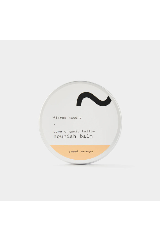 Tallow Balm 100g – Nourishing Face & Body Moisturizer, Sweet Orange, Unscented