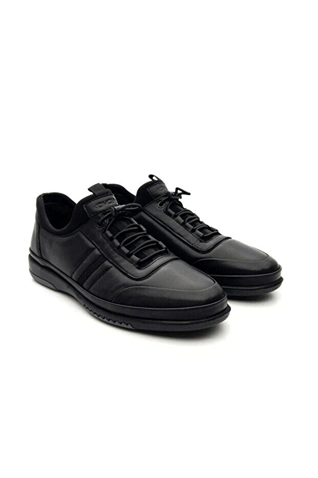 9779-Komçero Marsel Genuine Leather Easy-To-Wear Shoes Without Laces