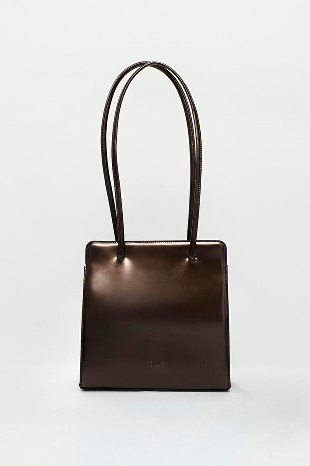 BRONZE KARE ÇANTA - 2