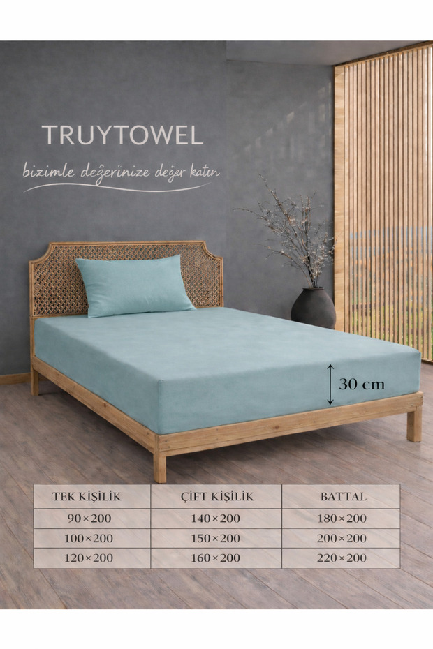 Home Textile 100% Cotton Fabric Made Elastic Bed Sheets in Single/Dual/King Size