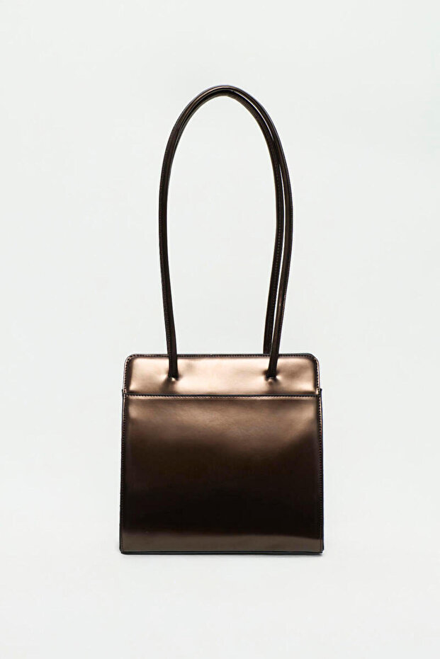 BRONZE KARE ÇANTA - 7